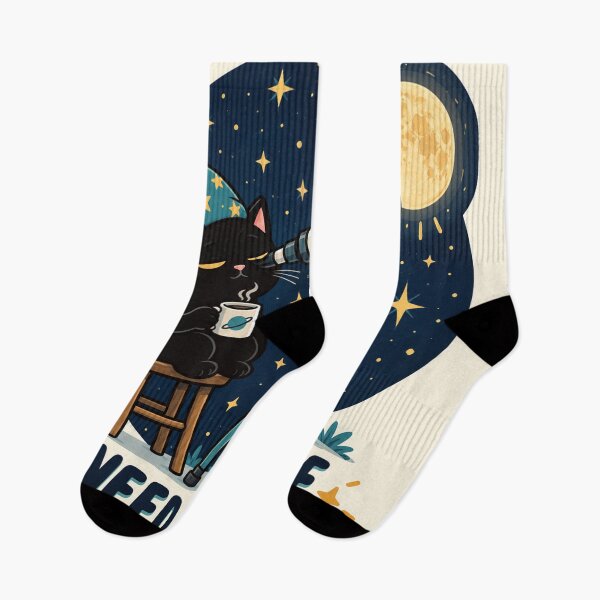 Item preview, Black Cat I Need Space Astronomy Humor designed and sold by SAS-Designer.
