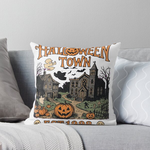 Item preview, Halloween Town Est 1998 | Retro Vintage Spooky Season Aesthetic designed and sold by inkfluenceart.
