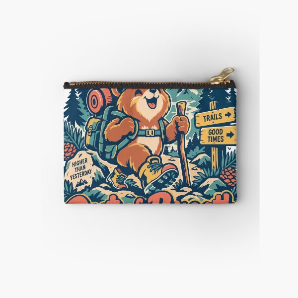 Item preview, Out of Breath Hiking Club Funny Bear designed and sold by Summit Folk Studio.