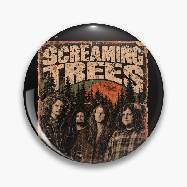 Aperçu de l'œuvre Arbres hurlants – Grunge créée et vendue par rockthatshirt.