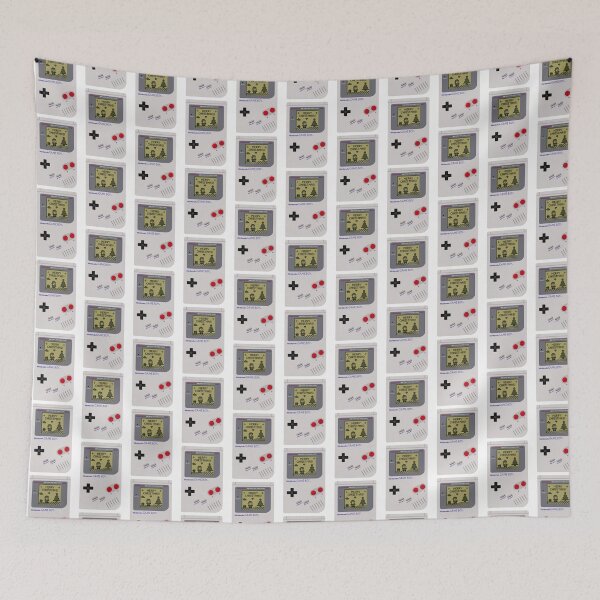 Item preview, Retro Game Boy Christmas Gamer Sticker designed and sold by The Home Of Pink Peach.