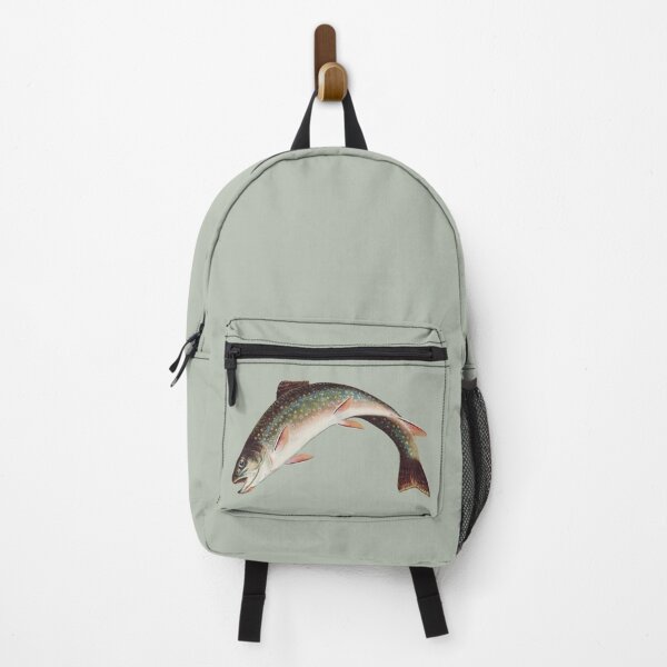 Item preview, Leaping Brook Trout by Samuel Kilbourne, 1874 designed and sold by Exhumed Archives.