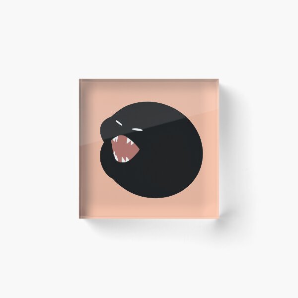 Item preview, Round Angry Black Cat Illustration designed and sold by magdalenanegra.