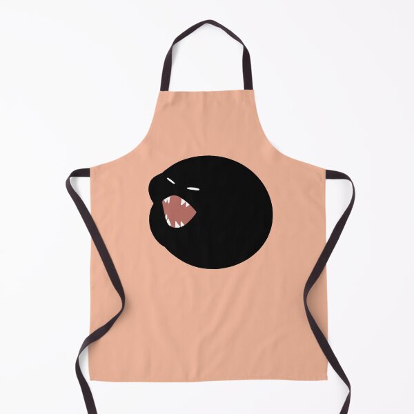 Item preview, Round Angry Black Cat Illustration designed and sold by magdalenanegra.