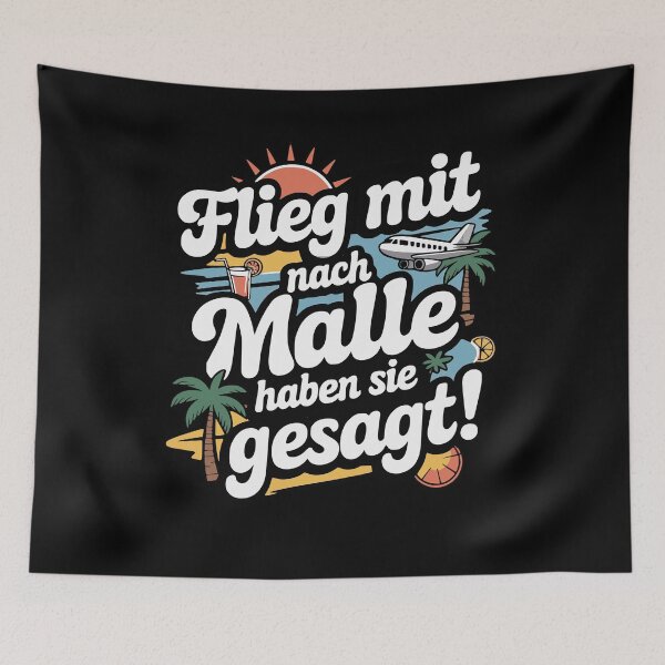 Item preview, "Fly with us to Mallorca," they said. designed and sold by Loona97.