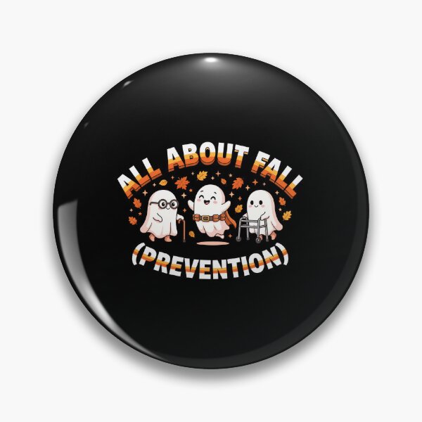 Item preview, All About Fall Prevention Cute Ghosts Autumn Humor designed and sold by SoyLamderma.