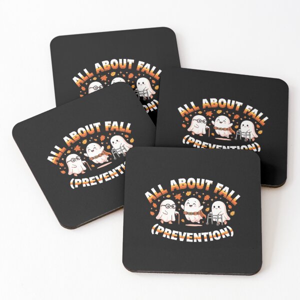 Item preview, All About Fall Prevention Cute Ghosts Autumn Humor designed and sold by SoyLamderma.