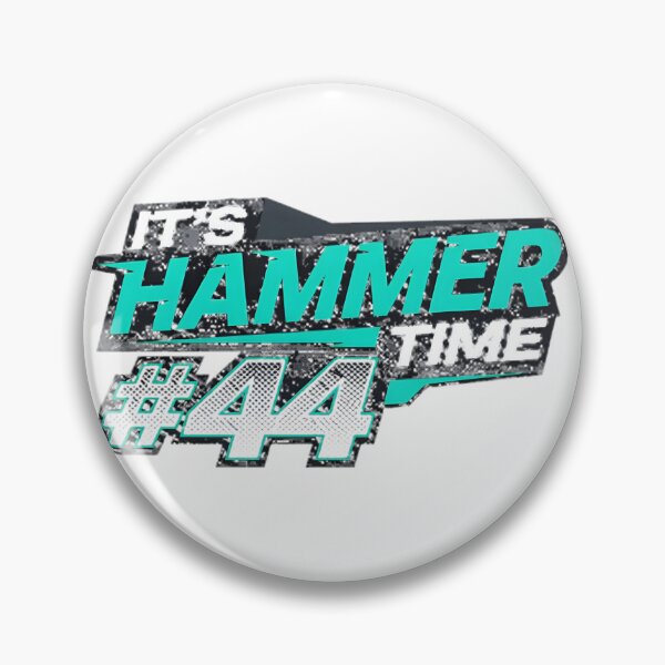 Item preview, Its Hammer Time Blue Design - Fun Retro Construction Inspired Artwork designed and sold by DreamVibeTees.