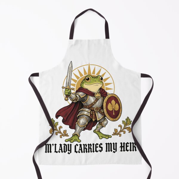 Item preview, M'Lady Carries My Heir Funny Pregnancy Humor designed and sold by gordonbwyashop.