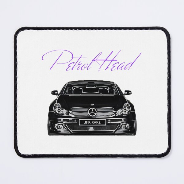 Item preview, Mercedes CLS Car Front and Rear View Illustration for Petrol Enthusiasts designed and sold by DreamVibeTees.