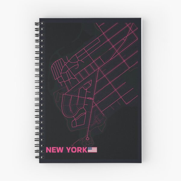 Item preview, New York USA City Map #5 designed and sold by Thistle-TShop.
