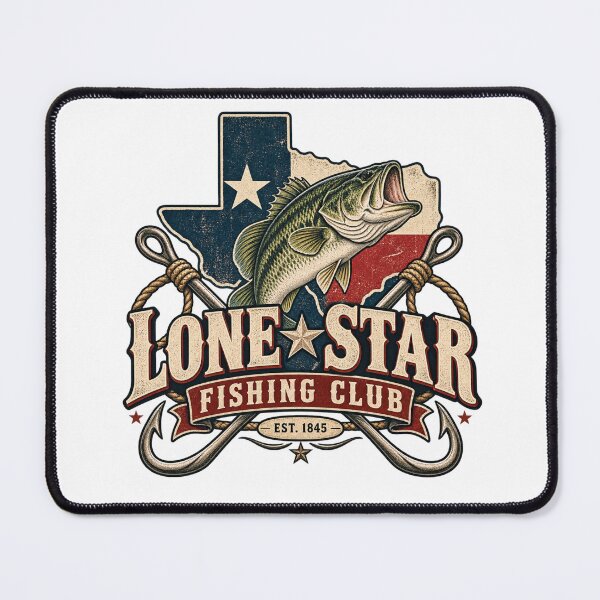 Item preview, Lone Star Fishing Club designed and sold by erkancept.