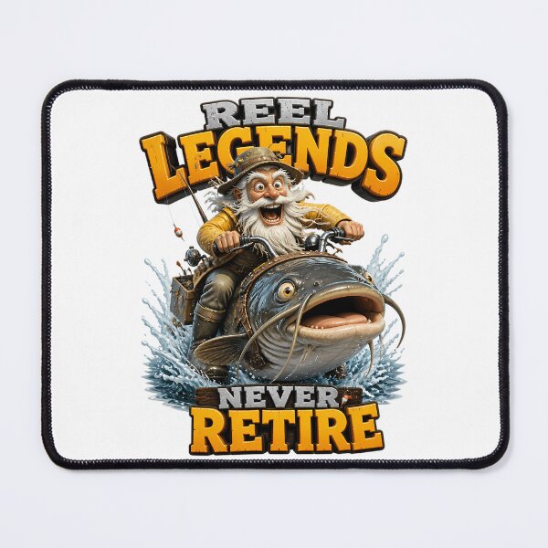 Item preview, Fun Cartoon Fishing Legend designed and sold by HSDbyRachel.