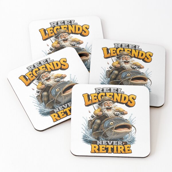 Item preview, Fun Cartoon Fishing Legend designed and sold by HSDbyRachel.