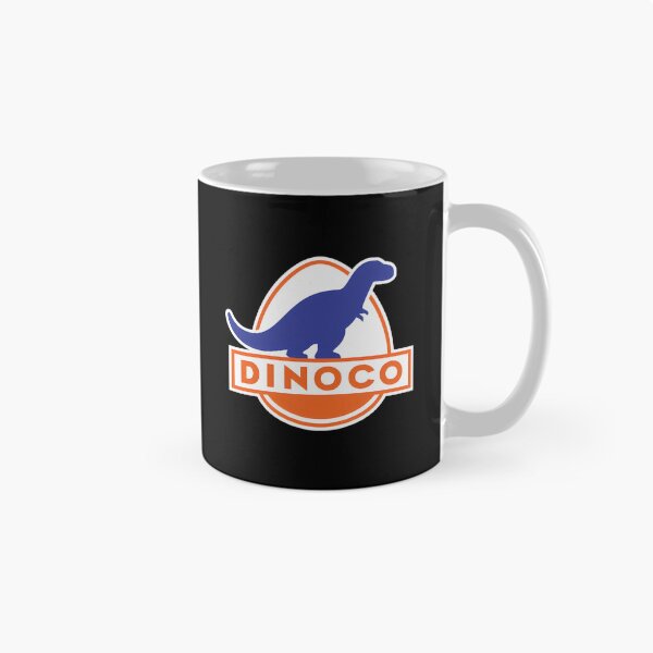Item preview, Dinosaur Gasoline Service Station Orange and Blue designed and sold by MayhewSevier.