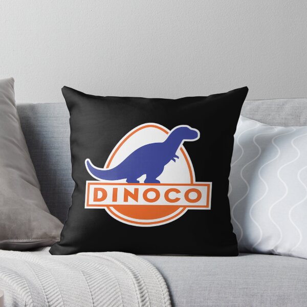 Item preview, Dinosaur Gasoline Service Station Orange and Blue designed and sold by MayhewSevier.