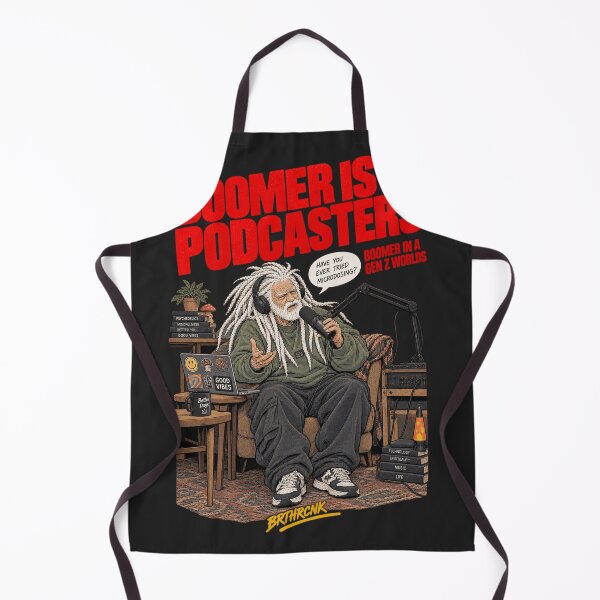Item preview, Boomer Is A Podcasters Funny Podcast Art - Boomer In A Gen Z Worlds designed and sold by BRTHRCNK01.