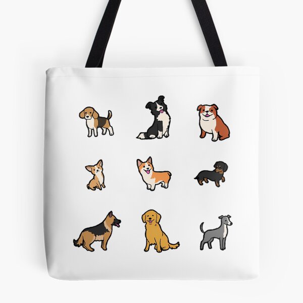 Item preview, Dog Breeds 1 designed and sold by BurnPrintsEP.