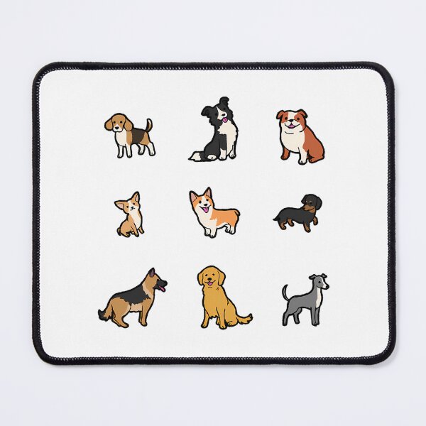 Item preview, Dog Breeds 1 designed and sold by BurnPrintsEP.