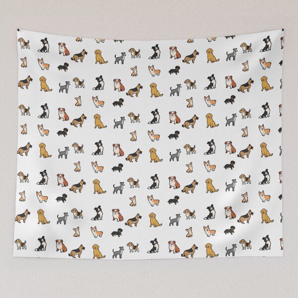 Item preview, Dog Breeds 1 designed and sold by BurnPrintsEP.