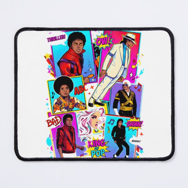 Item preview, Michael Jackson King of Pop Vintage Pop Art Design designed and sold by 3rdH3rd.