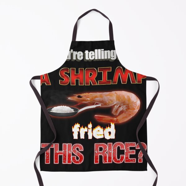 Item preview, You'Re Telling Me A Shrimp Fried This Rice Dad Joke Pun designed and sold by 47monkeys.