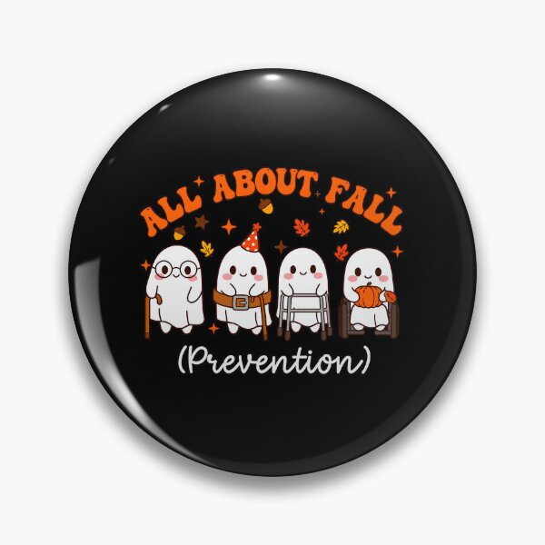 Item preview, Cute Autumn Ghosts All About Fall Prevention Design designed and sold by SoyLamderma.