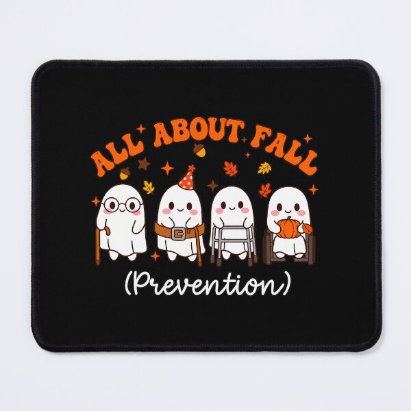 Item preview, Cute Autumn Ghosts All About Fall Prevention Design designed and sold by SoyLamderma.