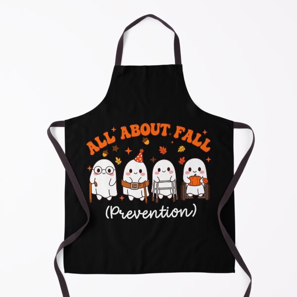 Item preview, Cute Autumn Ghosts All About Fall Prevention Design designed and sold by SoyLamderma.