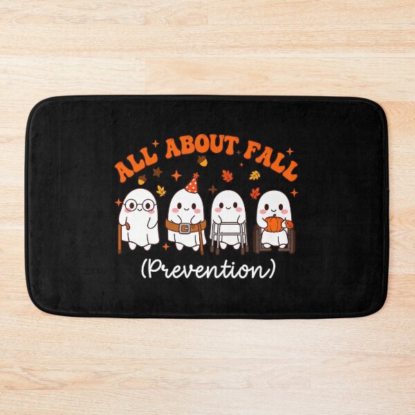 Item preview, Cute Autumn Ghosts All About Fall Prevention Design designed and sold by SoyLamderma.