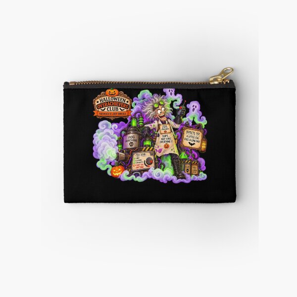 Item preview, ⚡HALLOWEEN OVERACHIEVERS CLUB - Max's Mad Lab Special Effects Department - dark version designed and sold by WheelieGdArt.