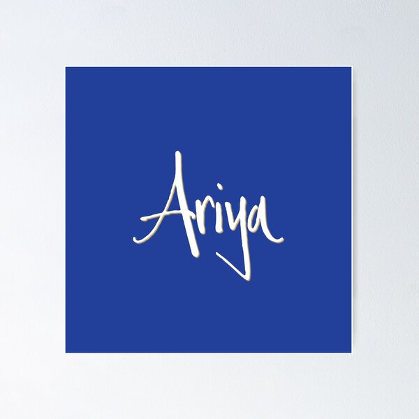 Item preview, ARIYAH personalized type design designed and sold by CharlottePlaceArt.