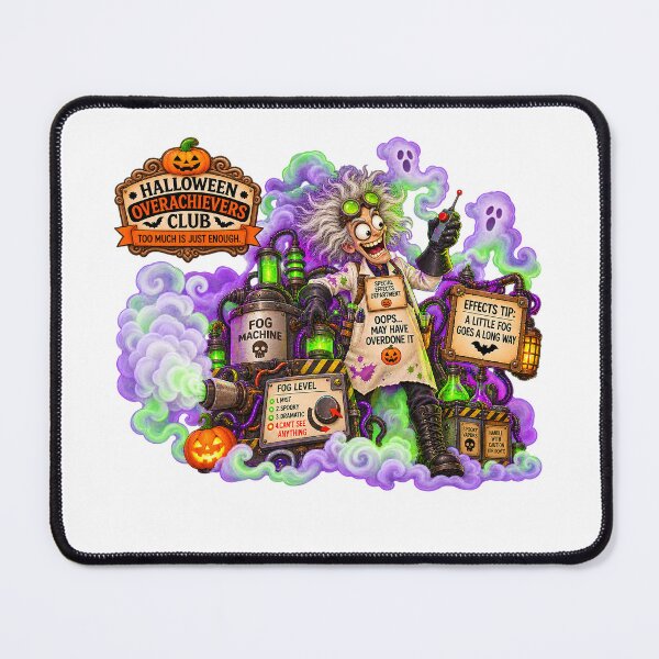 Item preview,  ⚡HALLOWEEN OVERACHIEVERS CLUB - Max's Mad Lab Special Effects Department designed and sold by WheelieGdArt.