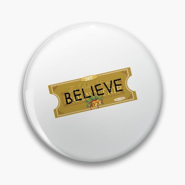 Item preview, Believe Polar Express Santa Ticket designed and sold by funkieedesigns.