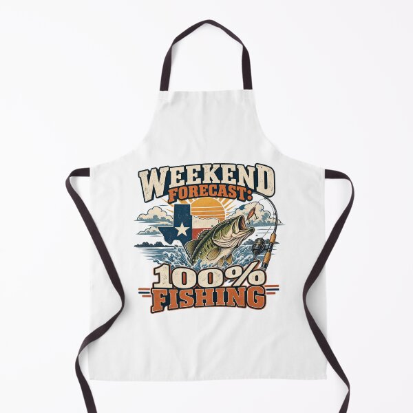 Item preview, Weekend Forecast 100% Fishing designed and sold by erkancept.