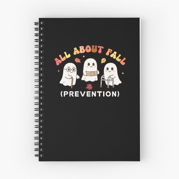 Item preview, Cute Ghosts All About Fall Prevention Retro Design designed and sold by SoyLamderma.