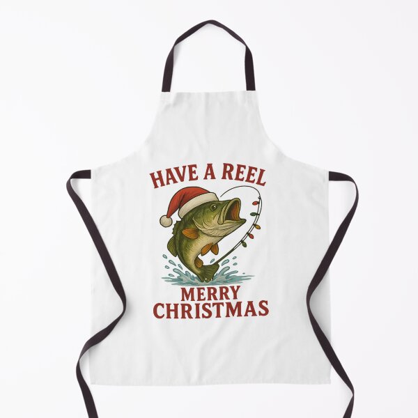 Item preview, Christmas Bass Fishing  Have A Reel Merry Christmas designed and sold by HSDbyRachel.