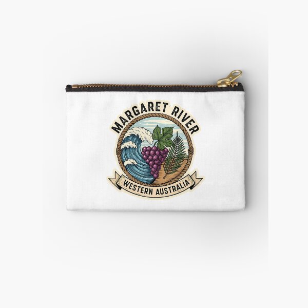 Item preview, Margaret River A Vintage Surf Wine And Forest Emblem designed and sold by SharkCoDesigns.