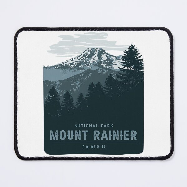 Item preview, Mount Rainier National Park Mountain designed and sold by SharkCoDesigns.