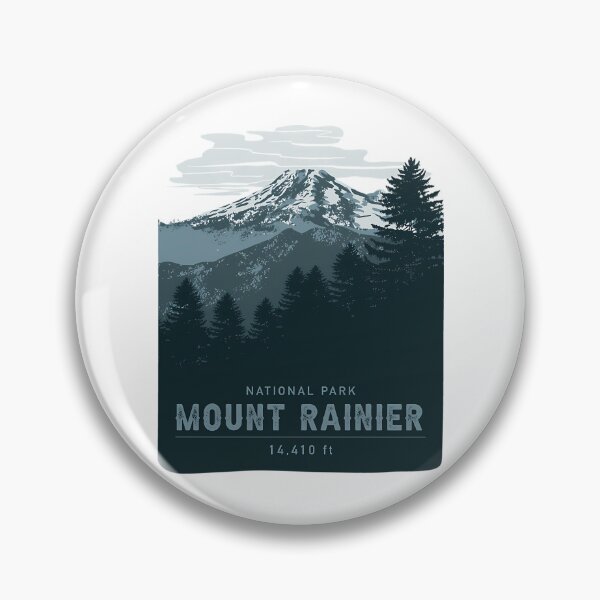 Item preview, Mount Rainier National Park Mountain designed and sold by SharkCoDesigns.