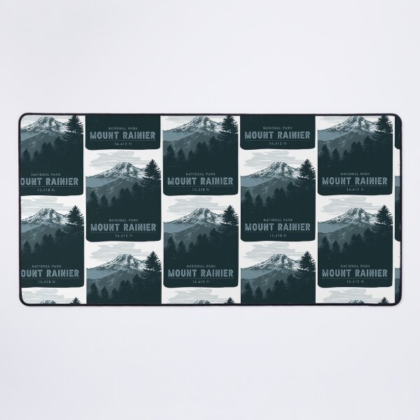 Item preview, Mount Rainier National Park Mountain designed and sold by SharkCoDesigns.