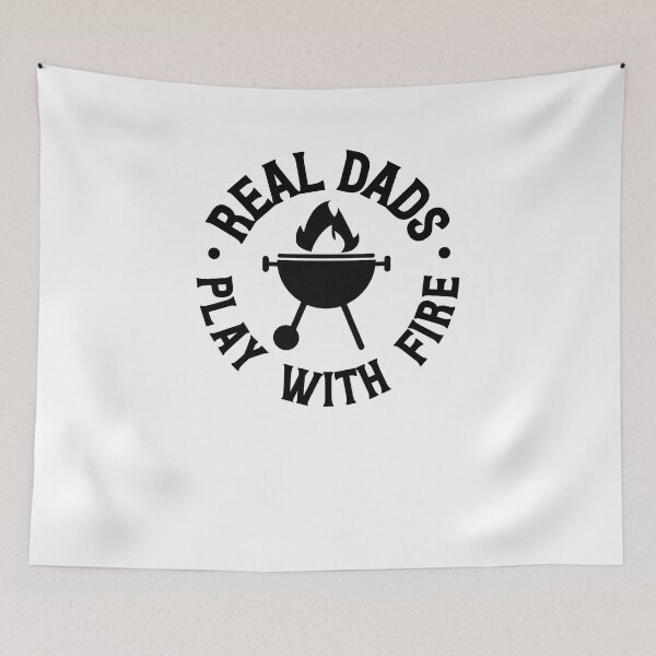 Item preview, Real Dads Play With Fire Dark Design designed and sold by Andrewkgolf.