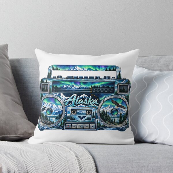 Item preview, Alaska Gen X Boom Box designed and sold by Whimspired By Paxx.