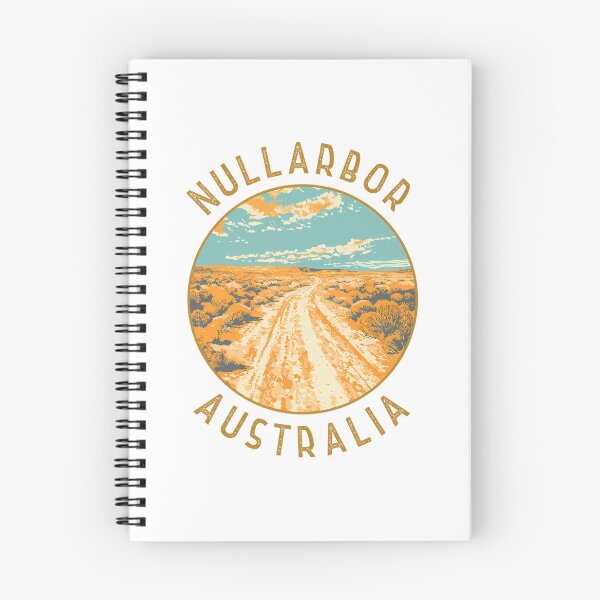 Item preview, Nullarbor National Park Australia Retro Distressed Circle designed and sold by SharkCoDesigns.