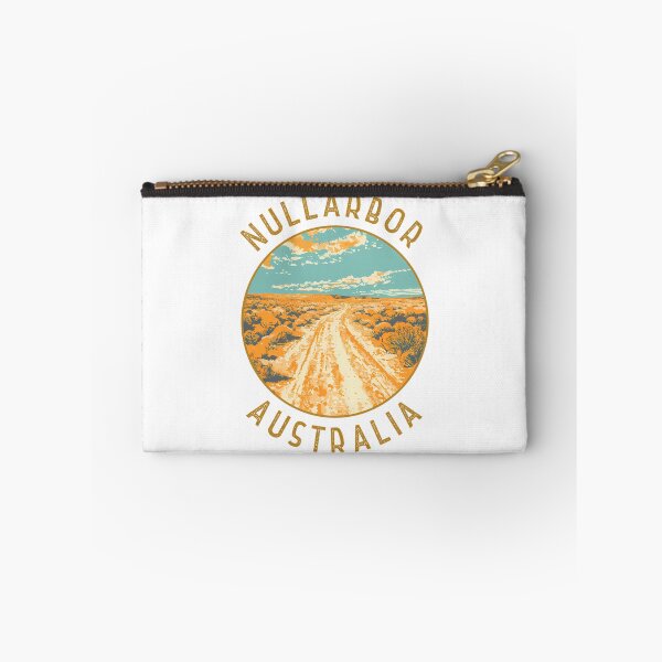 Item preview, Nullarbor National Park Australia Retro Distressed Circle designed and sold by SharkCoDesigns.