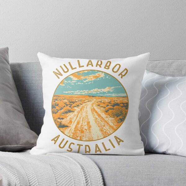 Item preview, Nullarbor National Park Australia Retro Distressed Circle designed and sold by SharkCoDesigns.