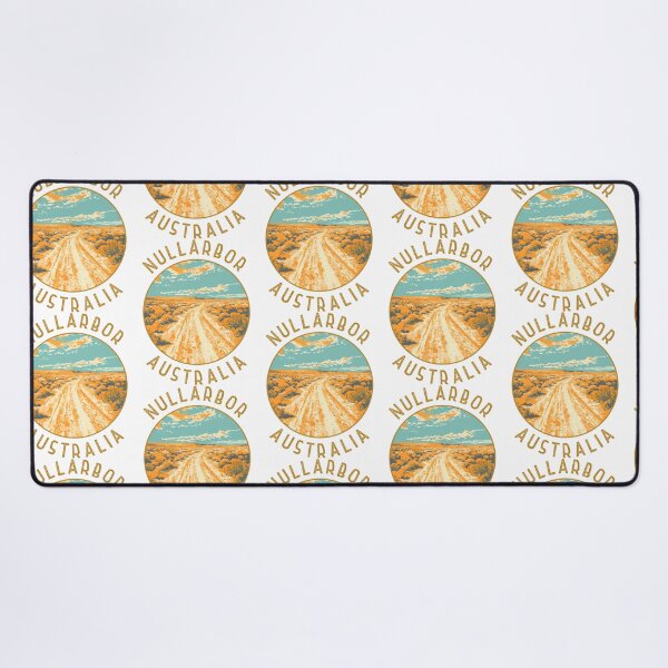 Item preview, Nullarbor National Park Australia Retro Distressed Circle designed and sold by SharkCoDesigns.