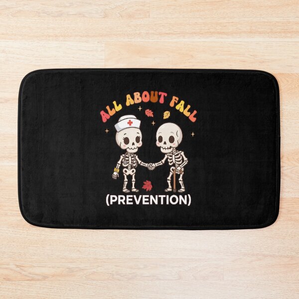 Item preview, All About Fall Prevention Cute Skeleton Nurse designed and sold by SoyLamderma.