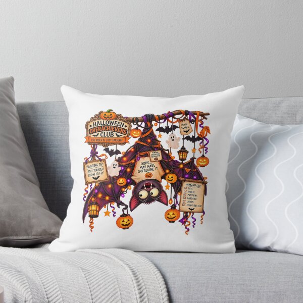 Item preview, ⚡HALLOWEEN OVERACHIEVERS CLUB - Bertie Bat's Hanging Decorations Department designed and sold by WheelieGdArt.