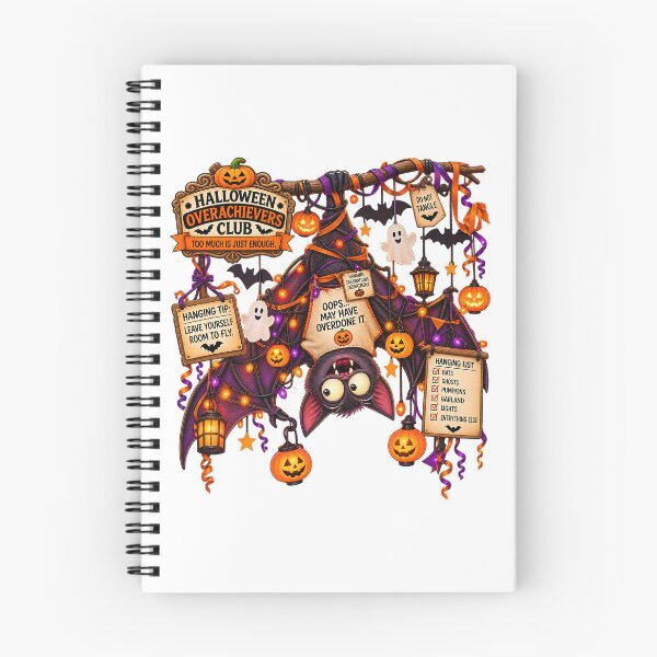 Item preview, ⚡HALLOWEEN OVERACHIEVERS CLUB - Bertie Bat's Hanging Decorations Department designed and sold by WheelieGdArt.